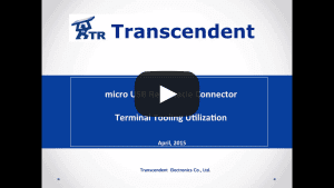 Transcendent uUSB Terminal Tooling Utilization